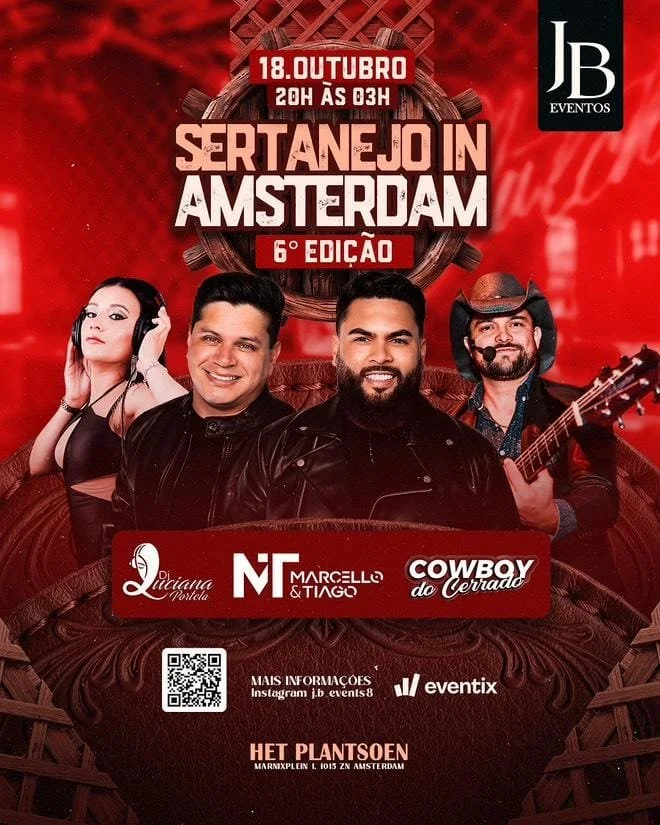 Sertanejo in Amsterdam – 6ª edição!